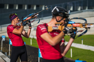 Letní příprava českých biatlonistů